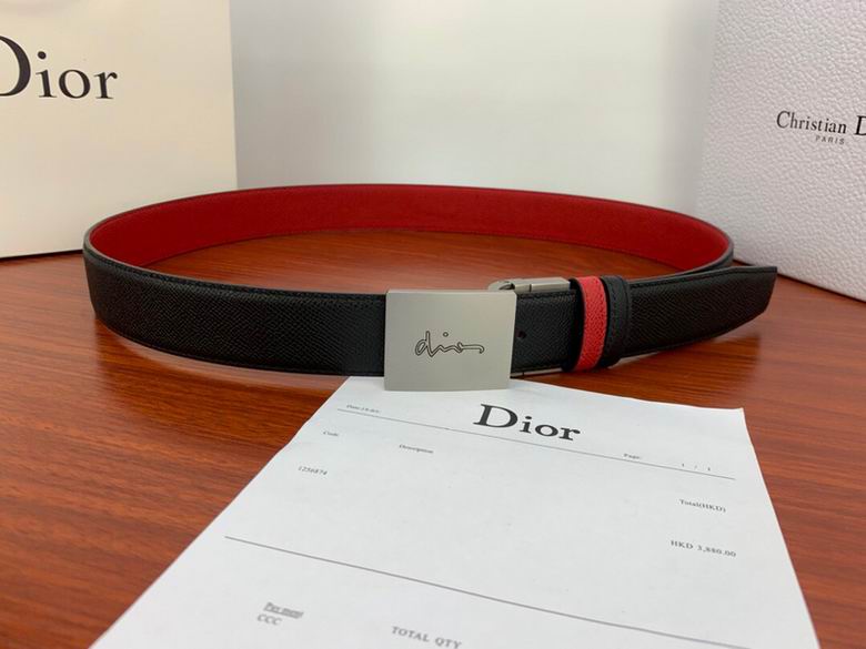 Dior Belt 34mmX95-125cm 7D20